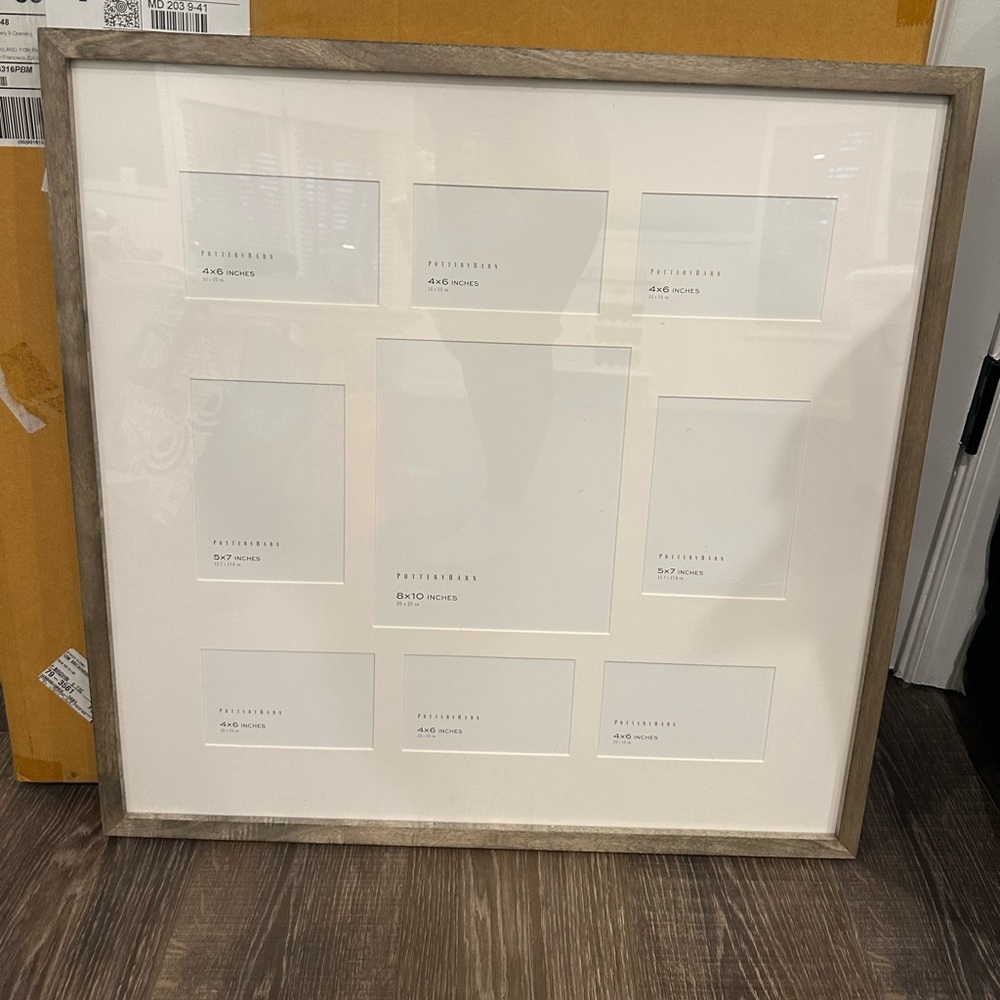 Pottery Barn multi picture wall frame
